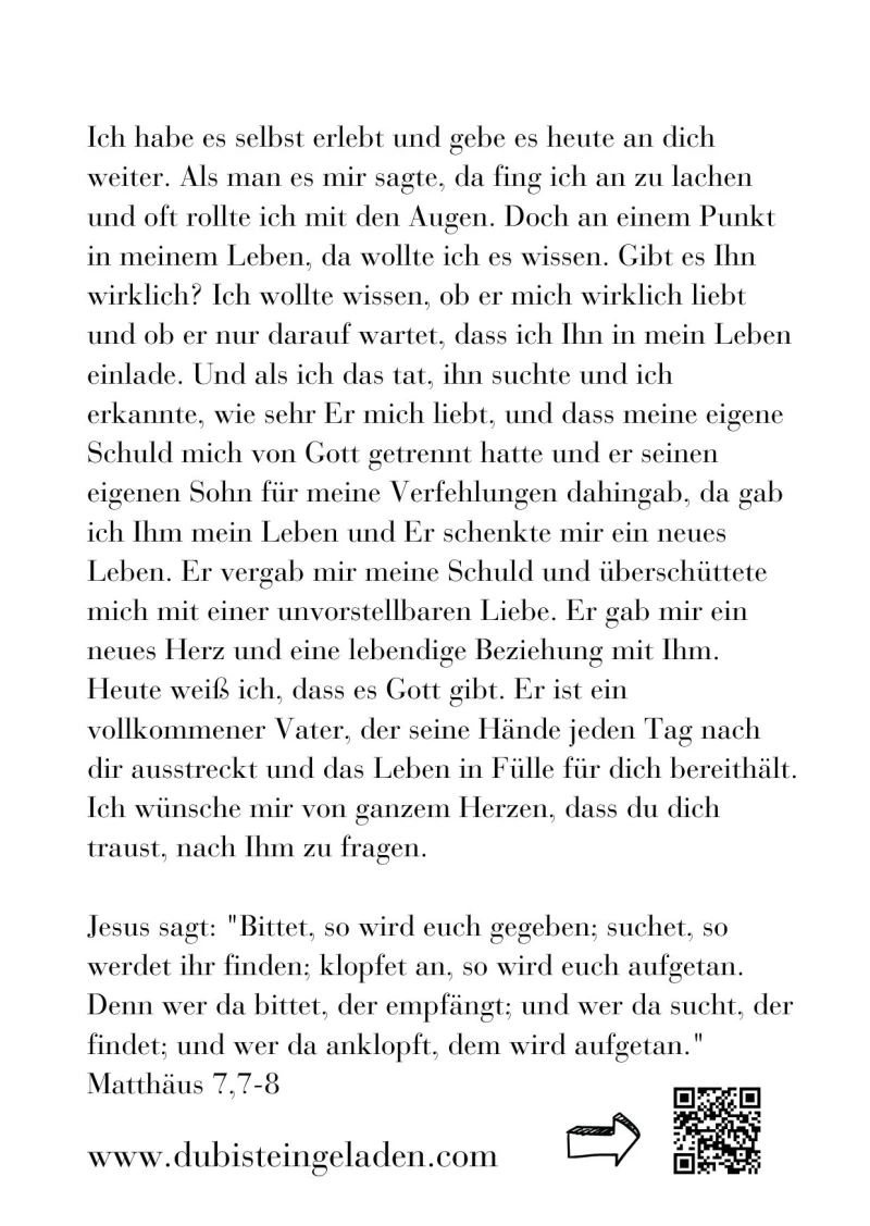 Gott sieht Dich, Edle Karte