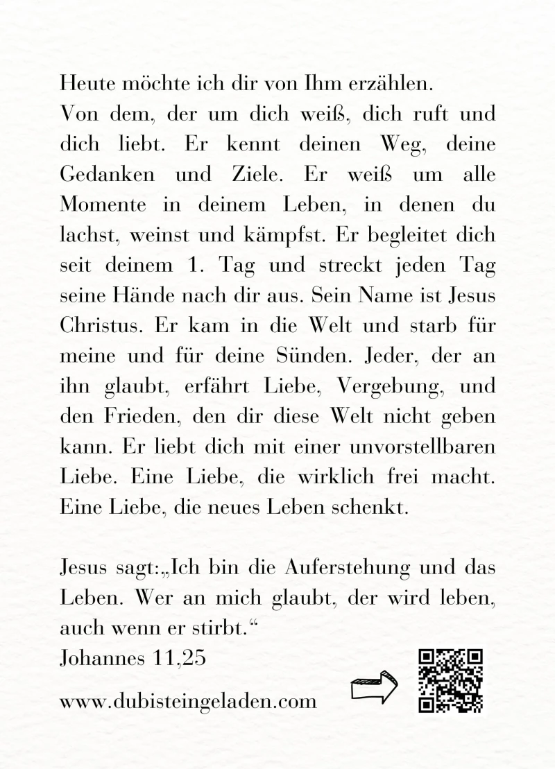 Du bist wertvoll , Edle Karte Neu