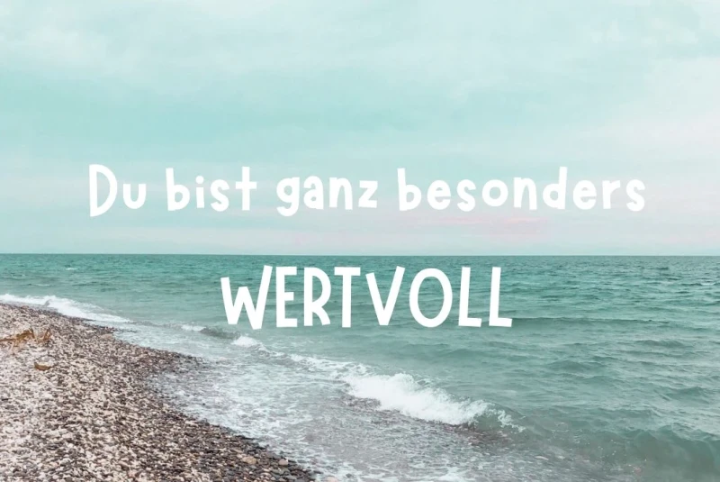 Mini Karte, Wertvoll NEU