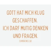 Kinderkarte, Ich bin schlau