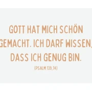 Kinderkarte, Ich bin schön