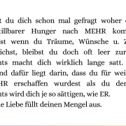 Bist du satt? Minikarte