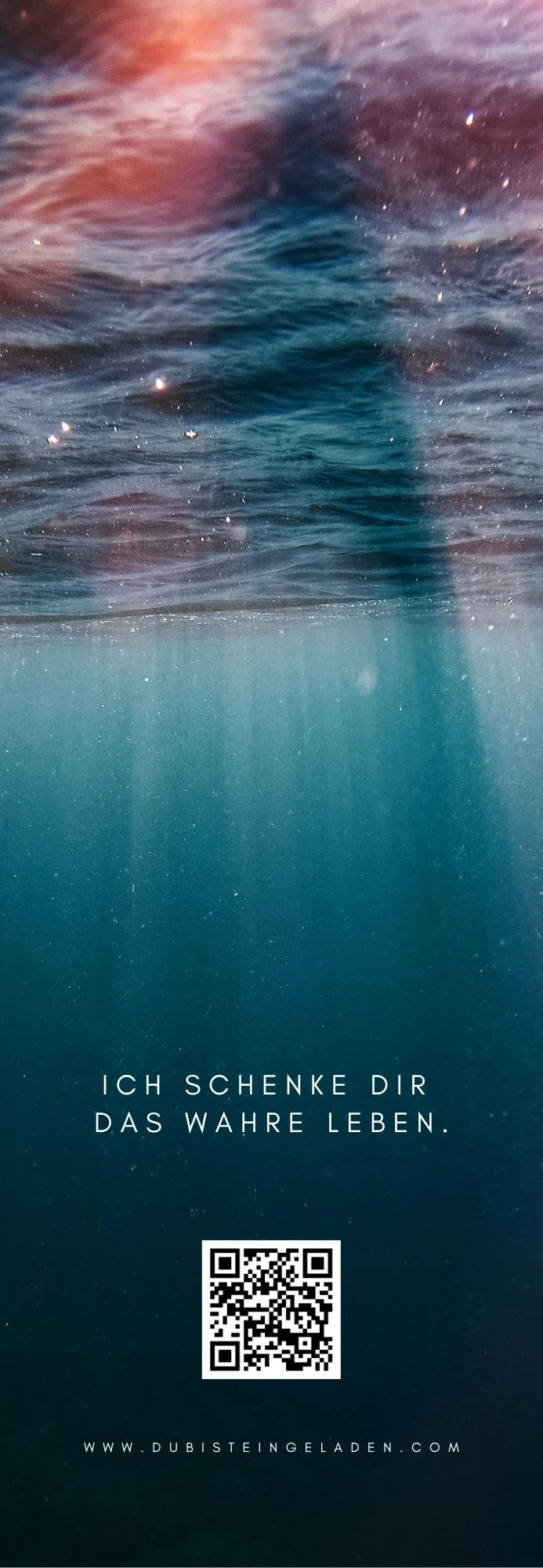 Gottes Plan, Lesezeichen (5,5x17cm)