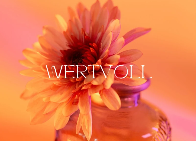 Wertvoll, Grußkarte  A6 Postkartengröße