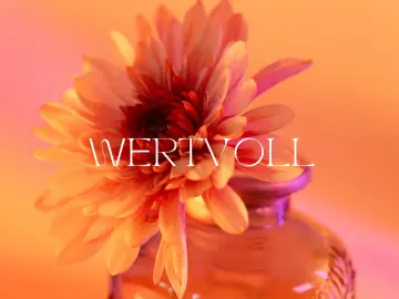 Wertvoll, Grußkarte  A6 Postkartengröße