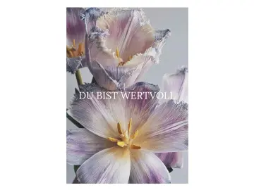 Du bist wertvoll, Edle Karte