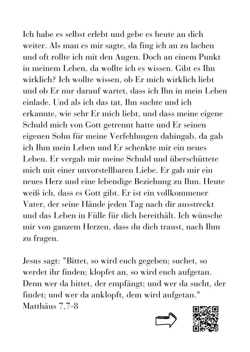 Du bist wertvoll, Edle Karte