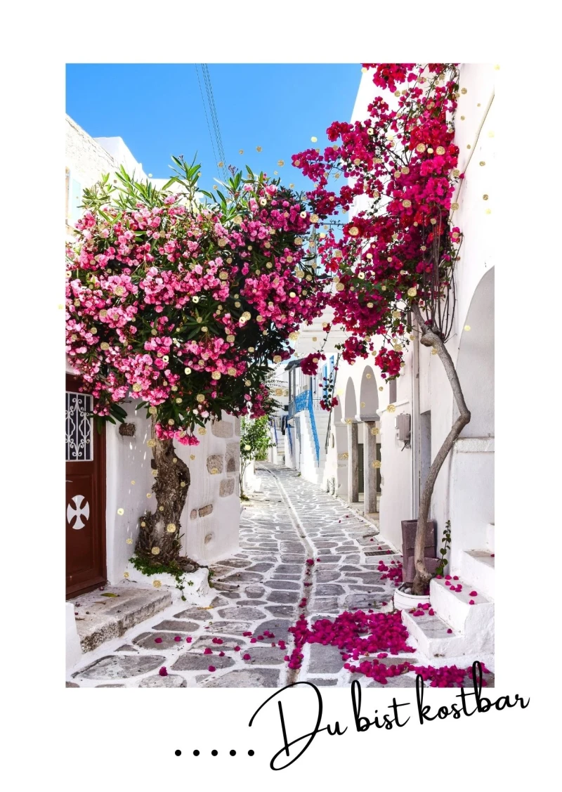 Du bist kostbar, Edle Karte