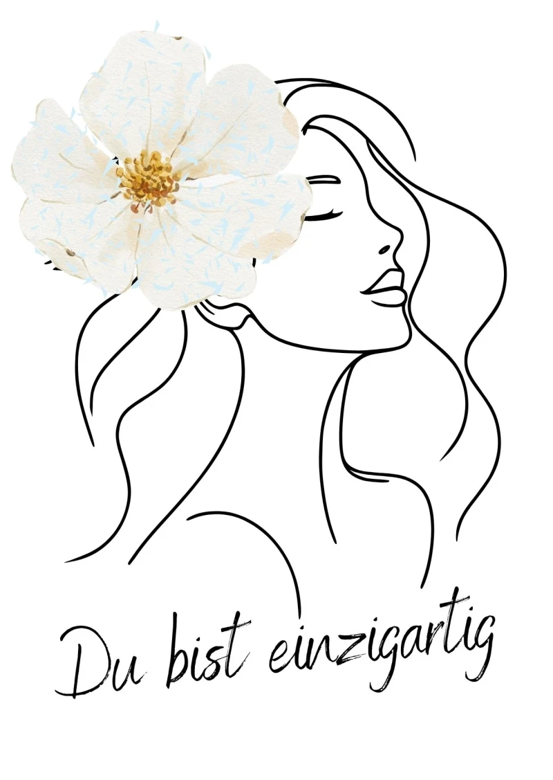 Du bist einzigartig, Edle Karte