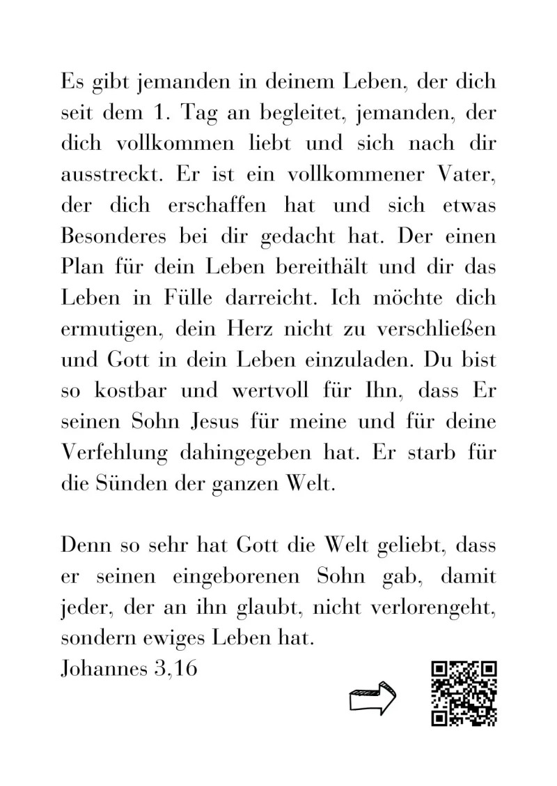 Geliebt Kostbar Wertvoll Karte