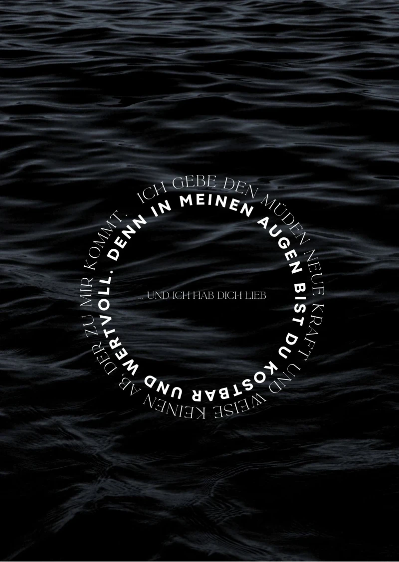 Ich gebe dir, Edle Männerkarte