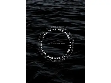 Ich gebe dir, Edle Männerkarte 14,8x10,5 cm