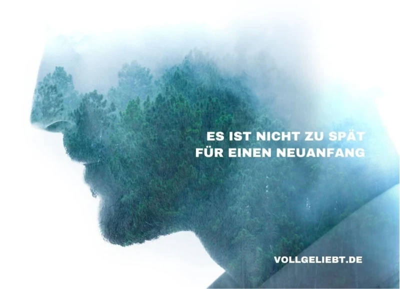 Nicht zu spät, Ministicker 7x5 cm