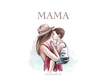 Mamakarte 14,8x10,5 cm
