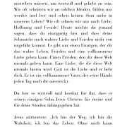 Klappkarte, Du bist geliebt