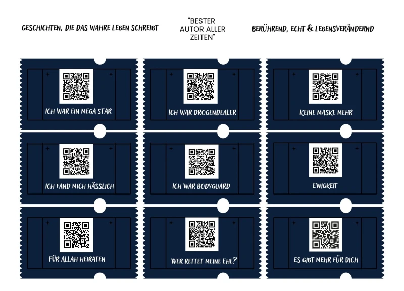 KINO Karte mit Zeugnissen 14,8x10,5 cm