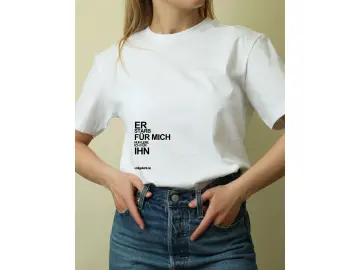Oversized T-Shirts UNISEX/ Für mich BEIDSEITIG gedruckt