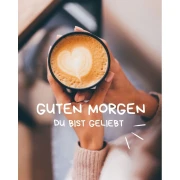 Guten Morgen, Karte 14,8x10,5 cm