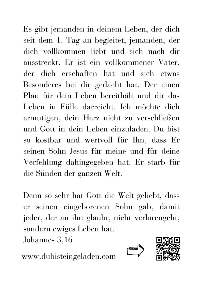 Gott sieht dich, Frauenkarte 14,8x10,5 cm