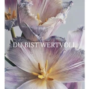 Du bist wertvoll, Edle Karte 14,8x10,5 cm