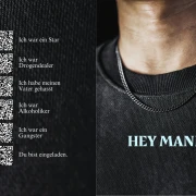 Hey Mann Männerkarte/ Doppelkarte 14,8x10,5 cm