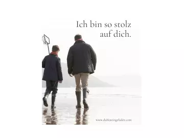 Ich bin so stolz auf dich, Männerkarte 14,8x10,5 cm
