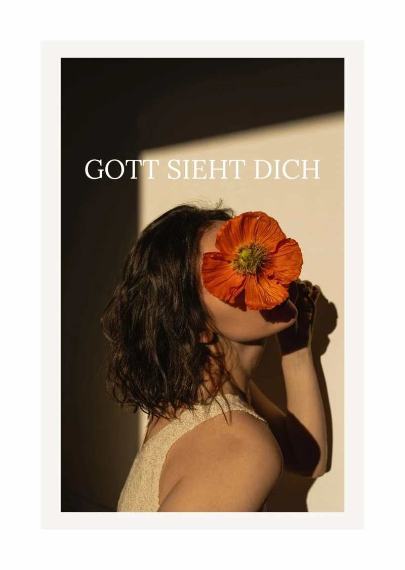 Gott sieht dich, Edle Karte