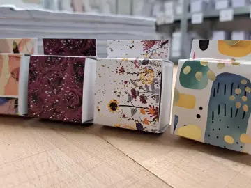 BASTELPAKET 60 Stück ! Evangelistische Geschenke zum selbst basteln DEUTSCH 5x5x3,5 cm