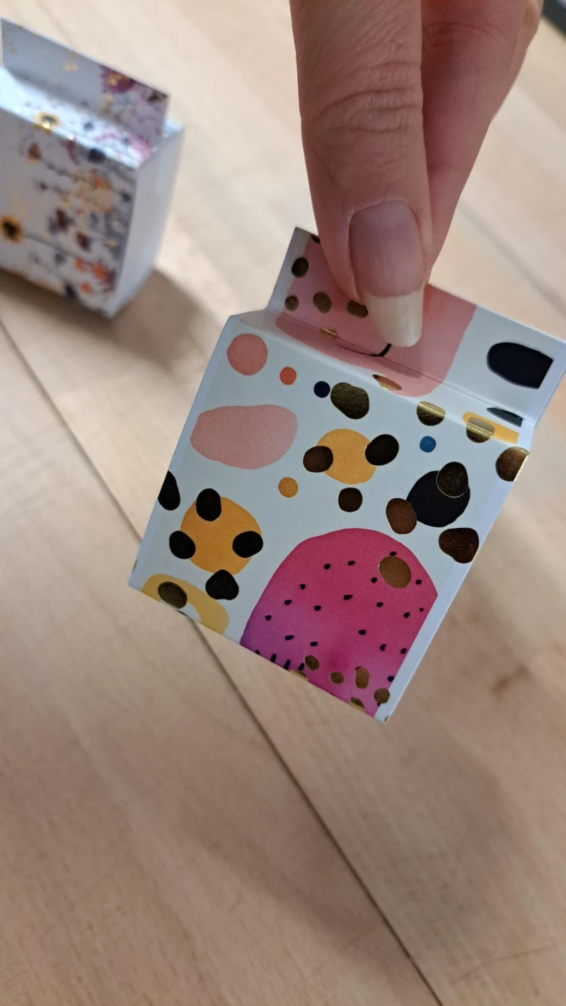 BASTELPAKET 60 Stück ! Evangelistische Geschenke zum selbst basteln DEUTSCH 5x5x3,5 cm