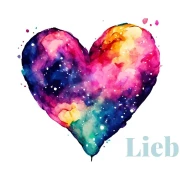 Liebe, Minikarte 8,5x5,4 cm