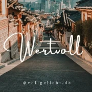 Wertvoll, Minikarte 8,5x5,4 cm