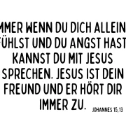 Kinderkarte, Jesus liebt dich 10,5x7 cm