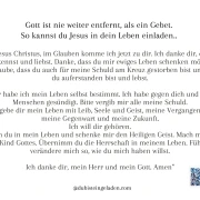 Gebetskarte / Es wird Zeit für einen Neuanfang 14,8x10,5 cm