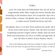 Gebetskarte / Gespräch mit Gott 14,8x10,5 cm