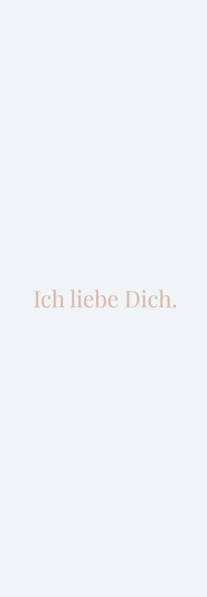 Lesezeichen, Ich liebe Dich 17x5,5 cm