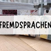 Geschenke Mehrsprachig 5x5x3,5 cm