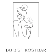 Du bist kostbar Frauenkarte, 14,8x10,5 cm
