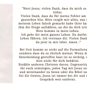 Gebetskarte / Wie kann ich Kind Gottes werden? 14,8x10,5 cm