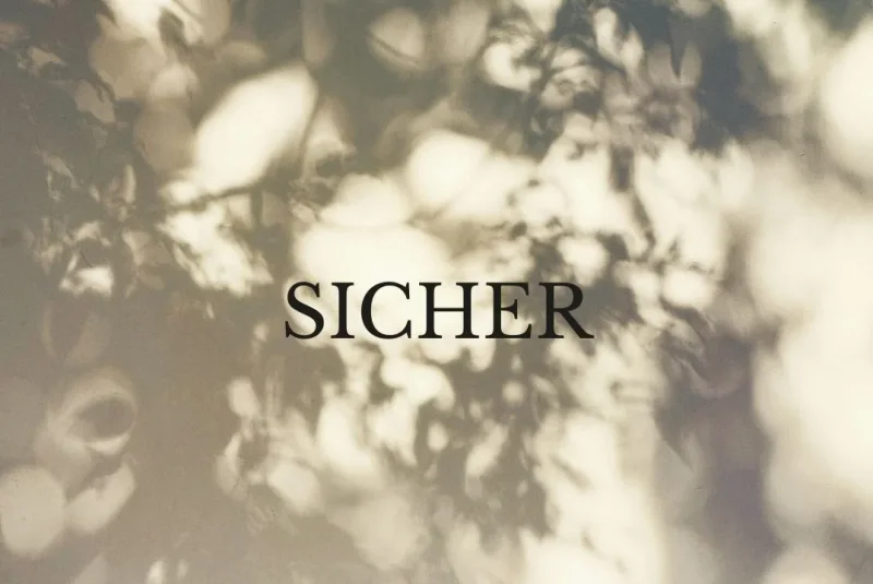 Sicher, BIBELVERSKARTE 5,8x 8,8cm