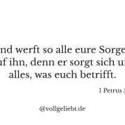 Sorglos, BIBELVERSKARTE 5,8x 8,8cm