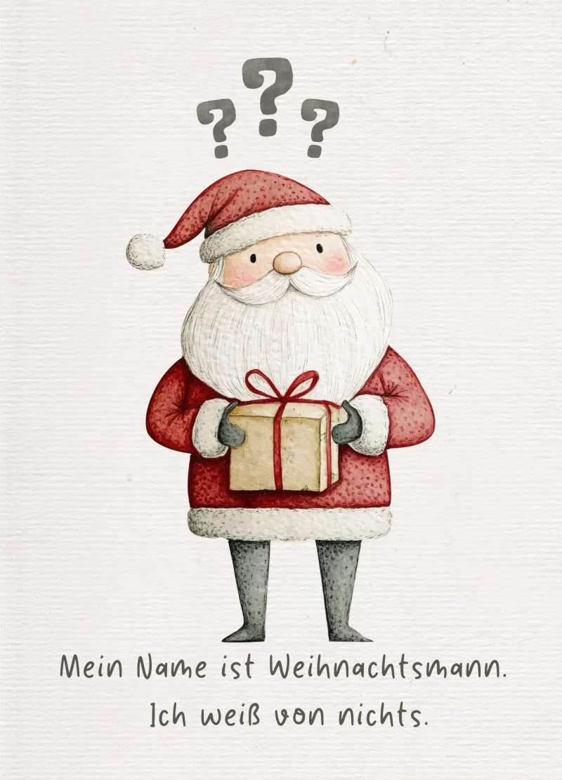 Frohe Weihnachten eine Wahre Geschichte zu Weihnachten über ein verlorenes Schaf, Häuser weihnachtlich geschmückt mit Goldfolienprägung und Schnee