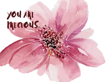 You Are Precious, 14,8x10,5 cm
