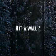Hit A Wall?, 14,8x10,5 cm