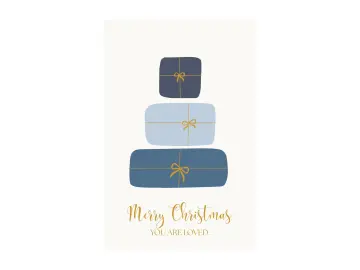 Merry Christmas, Christliche Weihnachtskarte, Die Geschichte vom Jesus Kind,   14,8x10,5 cm
