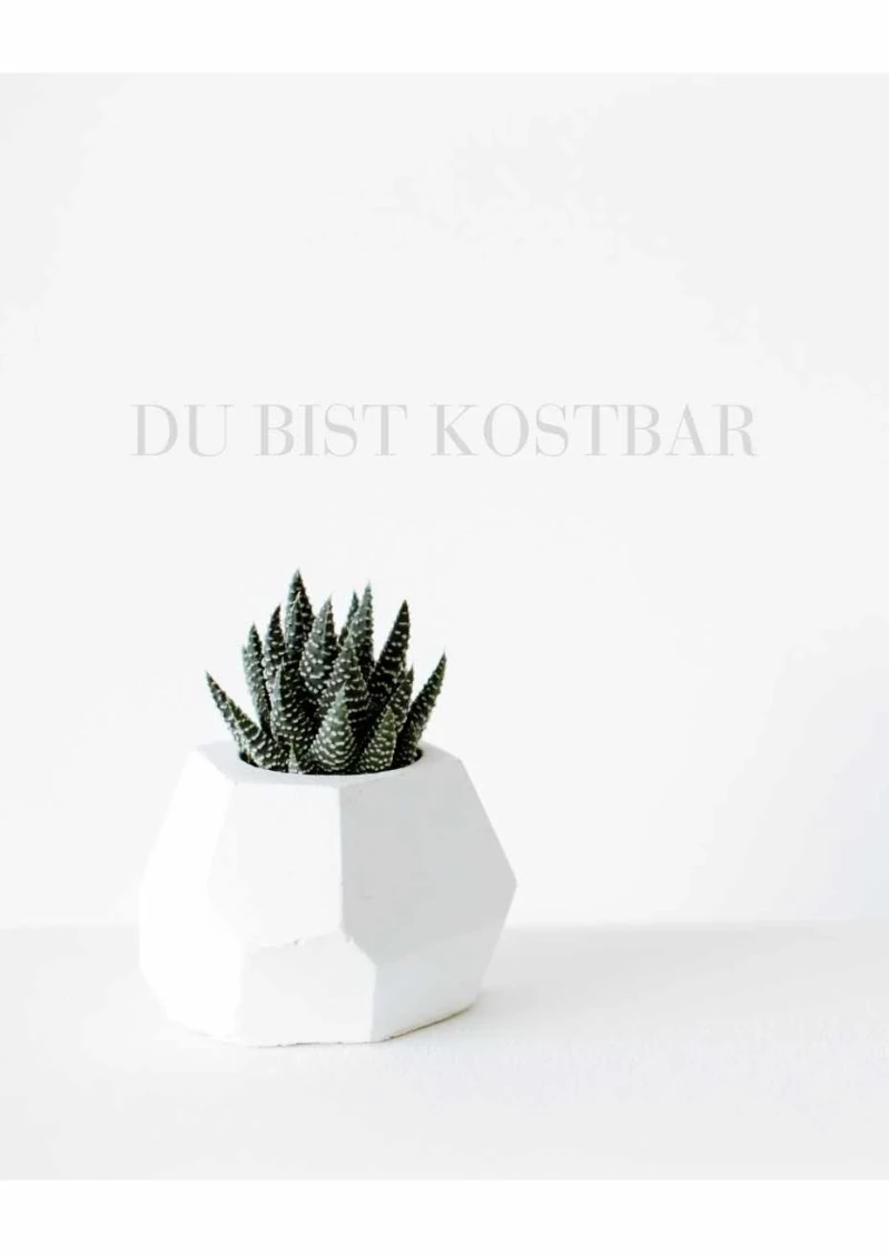 Du bist kostbar, Edle Karte, NEU