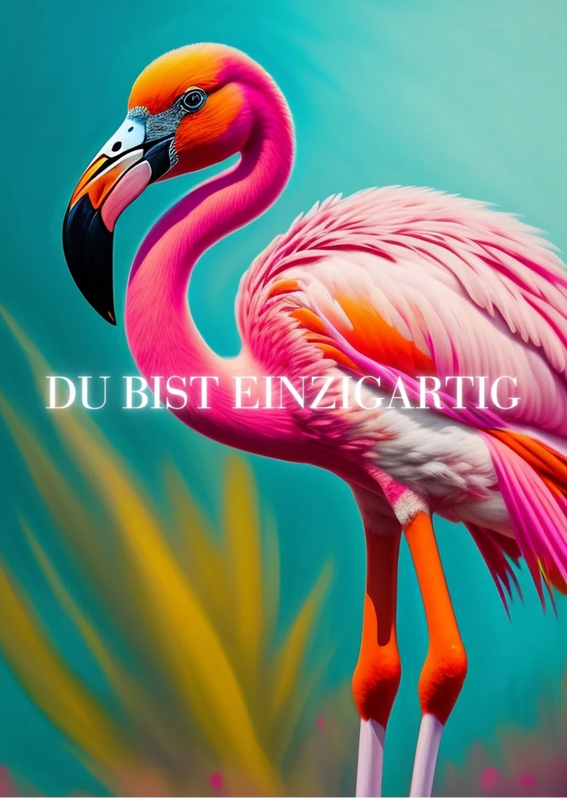 Du bist einzigartig, Edle Karte