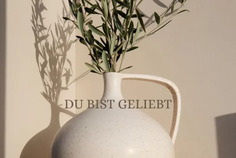 Du bist geliebt, Minikarte 8,5x5,4 cm