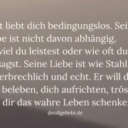 Du bist geliebt, Minikarte 8,5x5,4 cm