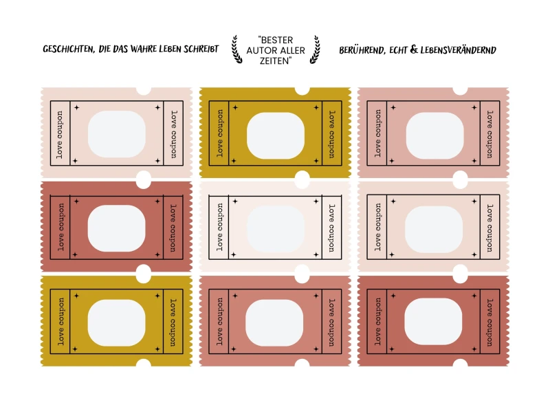 KINO Karte mit Rubbelfelder