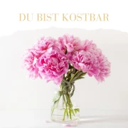 Du bist kostbar, Edle Karte